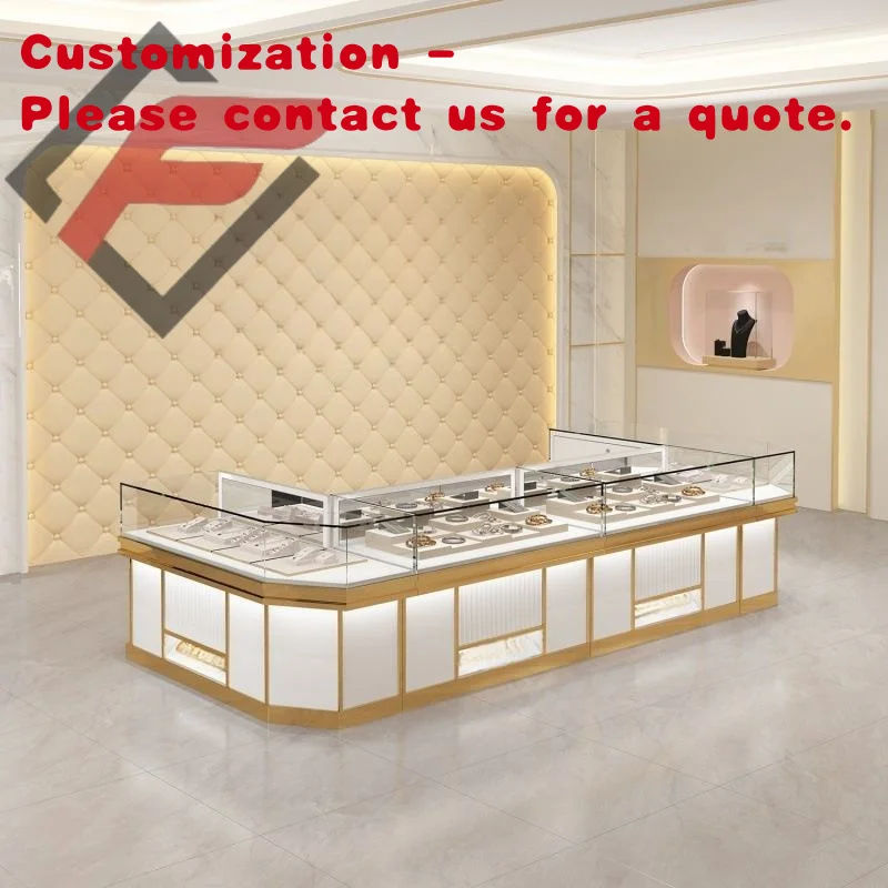 

custom.Commercial Jewelry Display Cabinet, Glass Showcase & Jewelry Cabinet Jewelry Shop Scalability