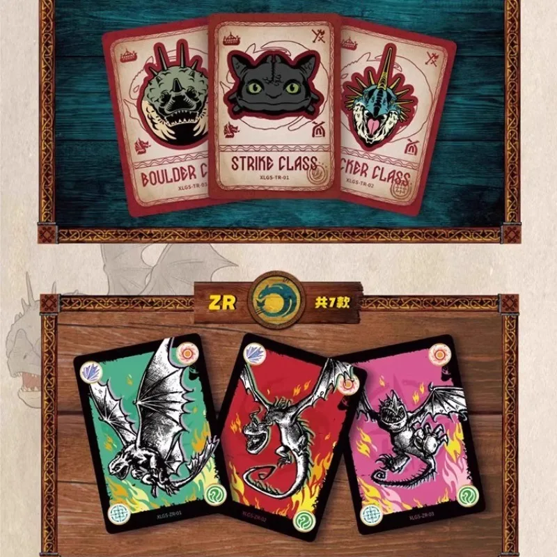 KABAO How To Train Your Dragon Limited Cards, Toothless Movie Collectible Set, Official Anime Gift