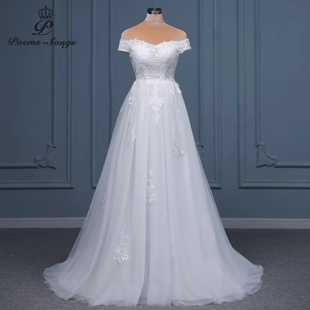 

Customized Sexy Boat neck boho chic wedding dress for women wedding gowns marriage bride dress vestido de noiva robe de mariee