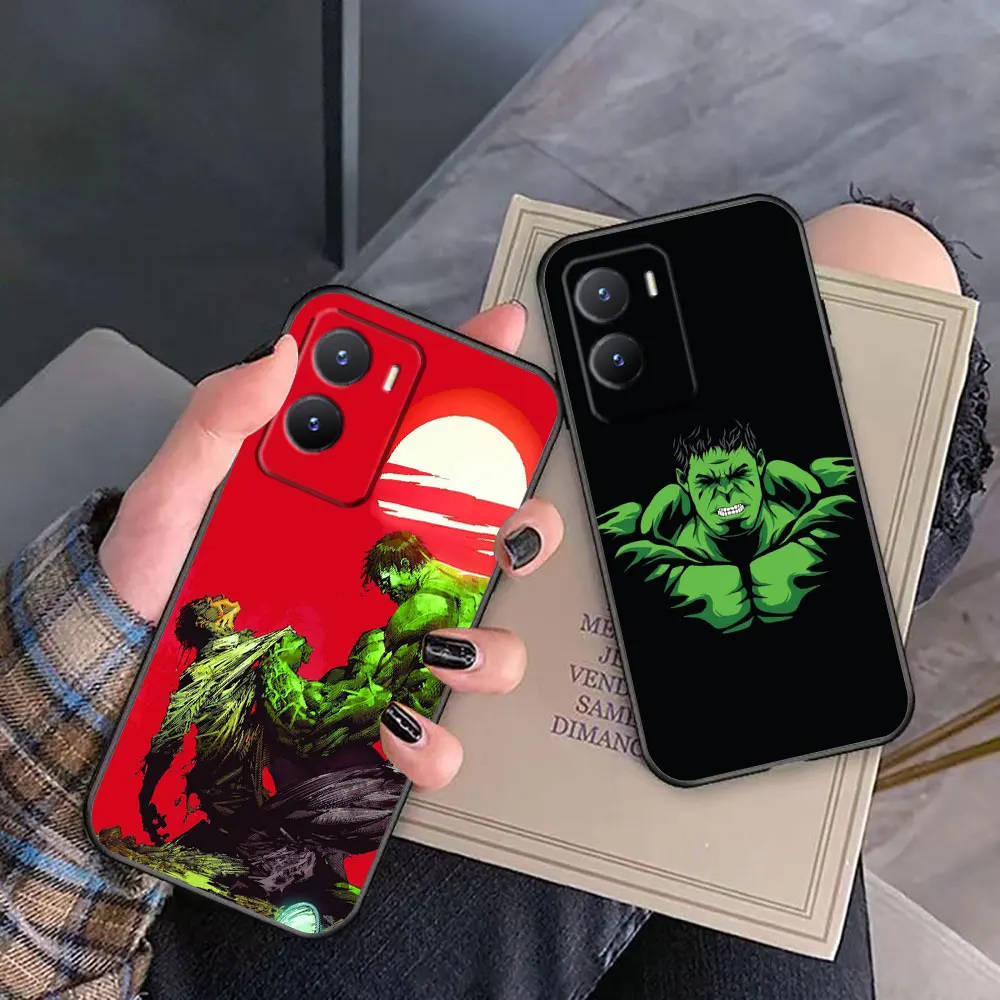 Marvel's Strongman Hulk Thor Phone Case For VIVO Y100 Y93 Y78 Y77 Y76 Y72 Y50 Y51 Y36 Y35 Y28 Y27 Y22S Y21 Y20 Y17 Y17S Y16 Case