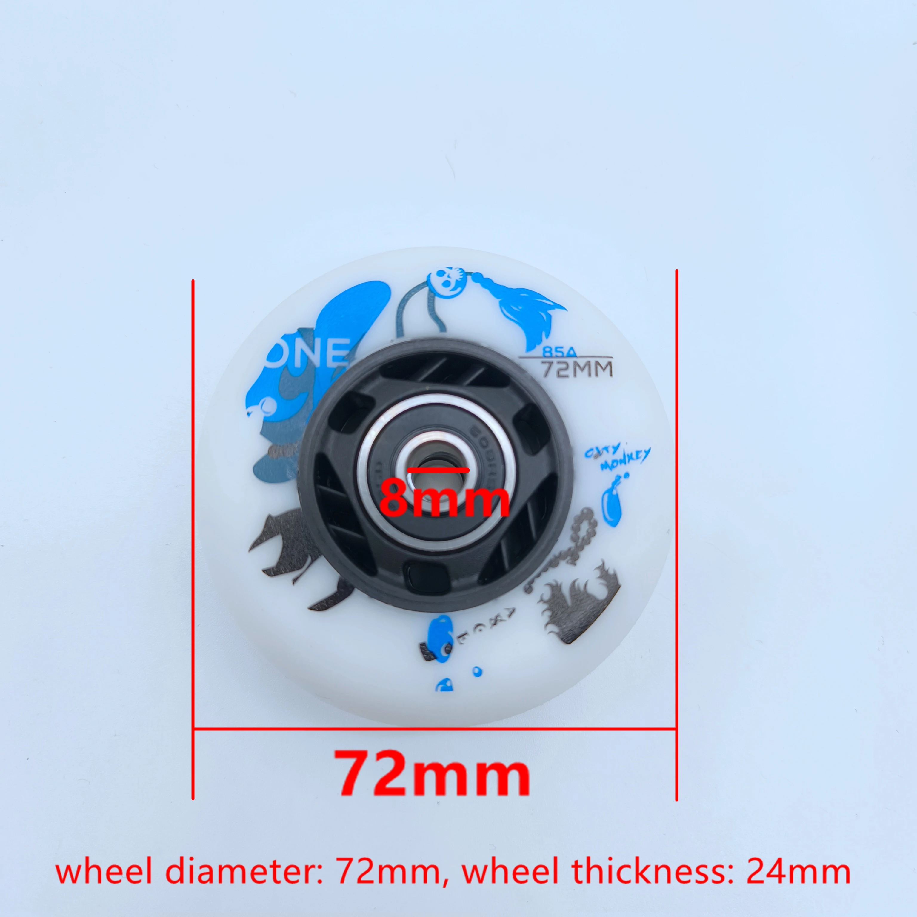inline skate wheel inline wheel 68mm 72mm 76mm 78a 80mm 82A 85A 8pcs/lot