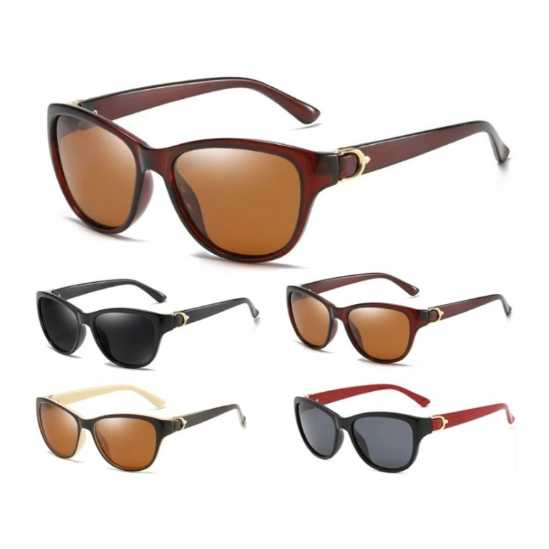 

New Sun Glasses Ins Style Retro Eyeglasses Chic Polarized Eyewear Fashionable UV400 Sunglasses for Women and Men