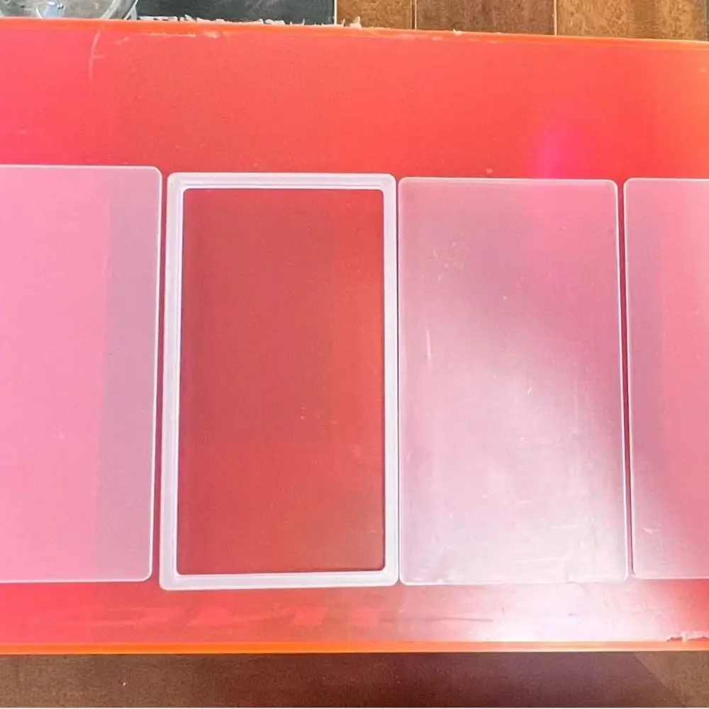 Acrylic Liquid Quicksand Mahjong Frame Set Transparent Craft DIY Kit Handmade Keychain Making Supplies Custom Art Projects