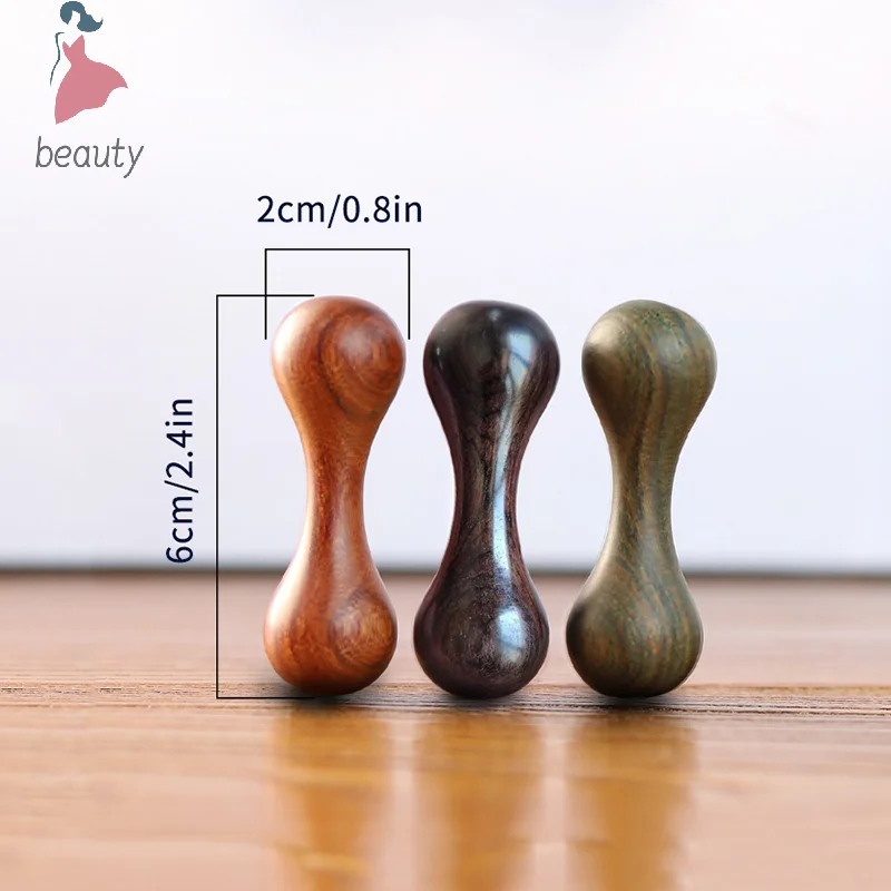 

Knucklebone Finger Limit EDC Knucklebone Sandalwood Fingertip Top Baole Bead Begleri Toy Anti Stress Autism ADHD Finger Exercise