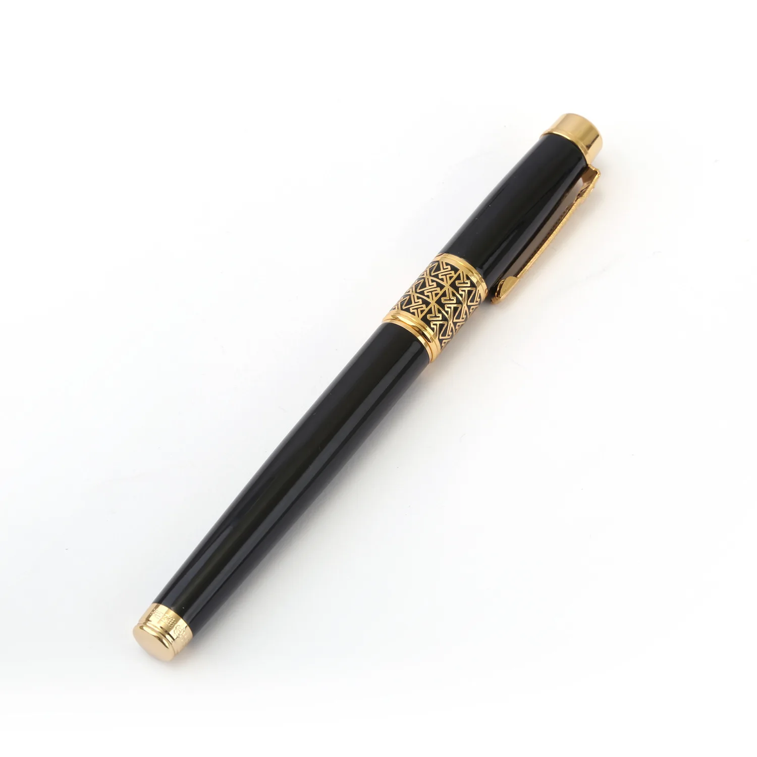 

HERO 1311 black Metal Fountain Pen Gold Clip Retro Ink Pen Finance Nib Fine 0.5mm Business Office School Supplies Stationery