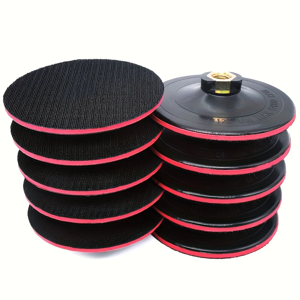 1PCS  5 Inch Foam Plastic Backing Pad M14 5/8-11 Sanding Disc Backer For Angle Grinder Buffing Pads Polishing Wheel Adhesive