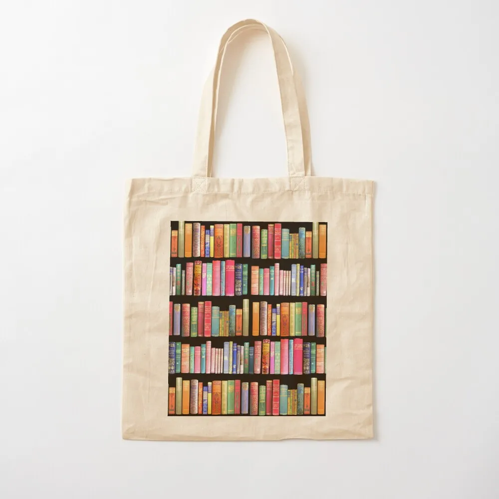 

Bookworms Delight / Antique Book Library for Bibliophile Tote Bag tote men Gift Customizable Canvas