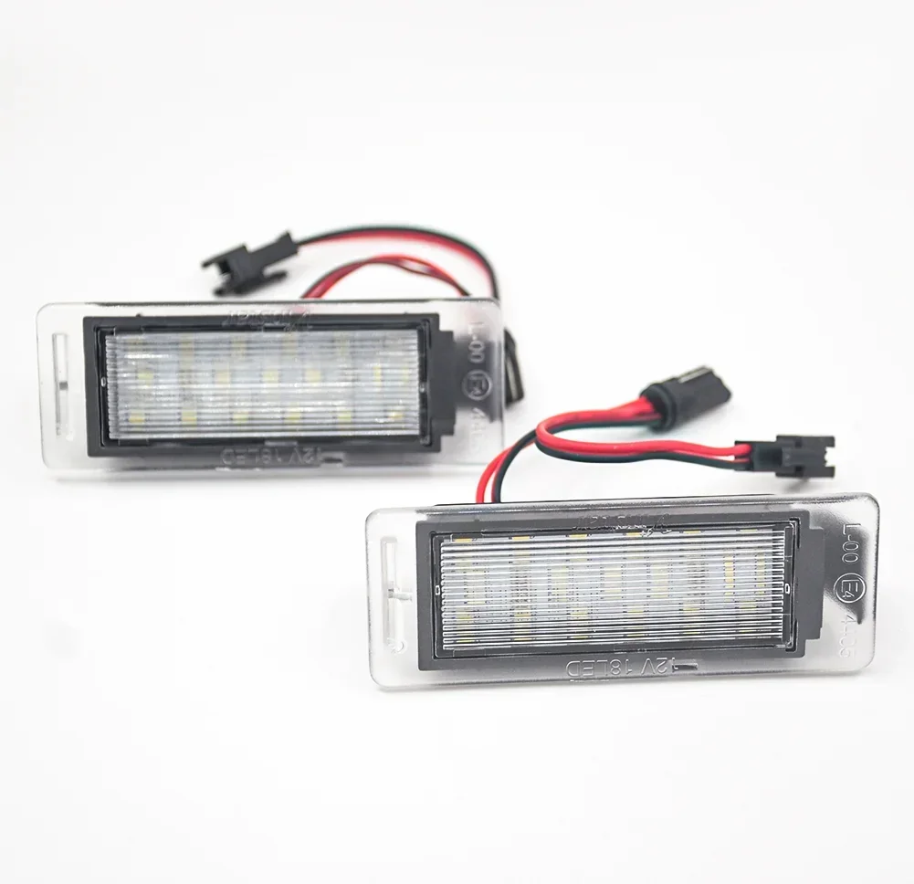 2x LED Licence Number Plate Light for OPEL VAUXHALL MOKKA Insignia Sports Tourer Cadillac GMC Chevrolet Cruze Camaro Corvette
