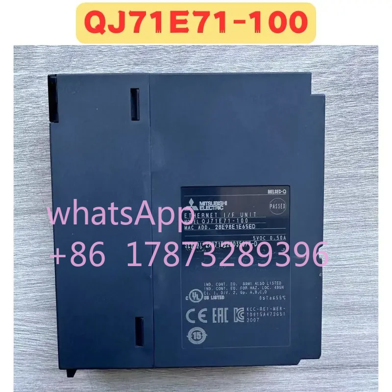 Used Module QJ71E71-100 QJ71E71 100 Normal Function Tested OK