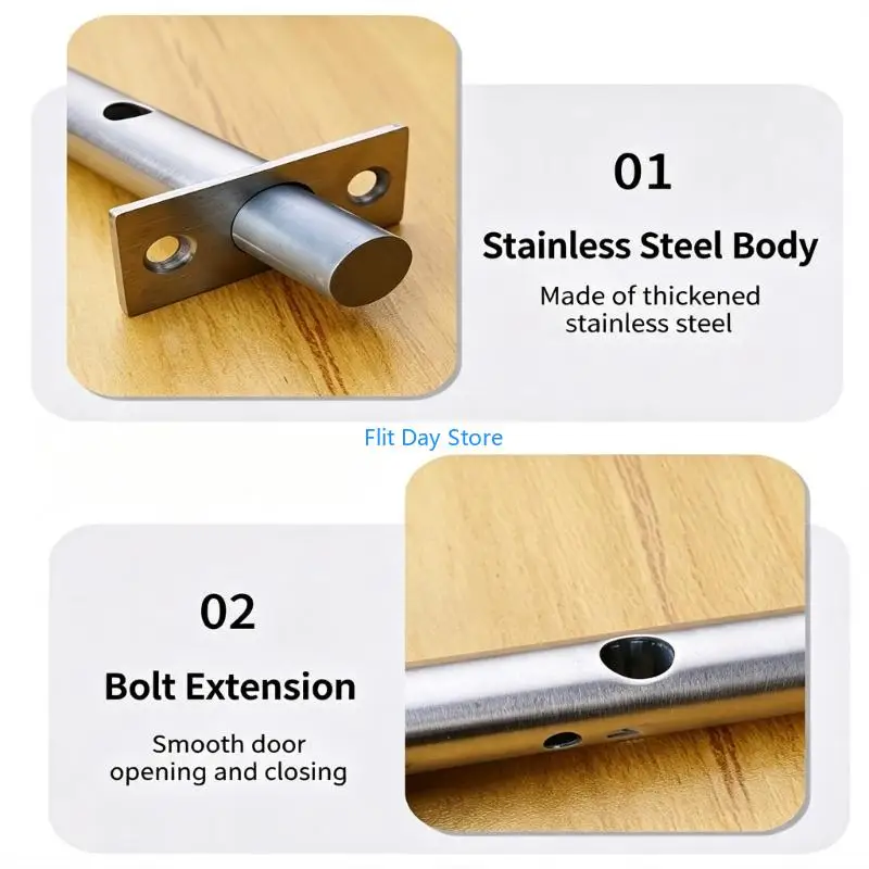 F92C Service Access Lock Set Metal Manual Lock for Fire Pipe Access Opening, Utility Inspection Opening and Maintenance