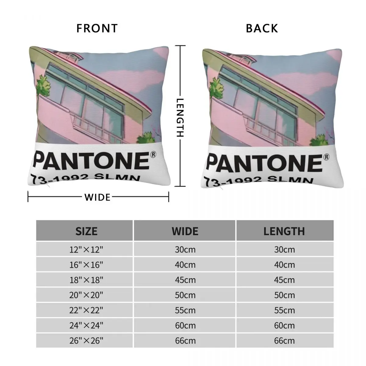 PANTONE 90s Anime Throw Pillow Cushions Cushion Covers For Living Room Decorative Sofa Cushion