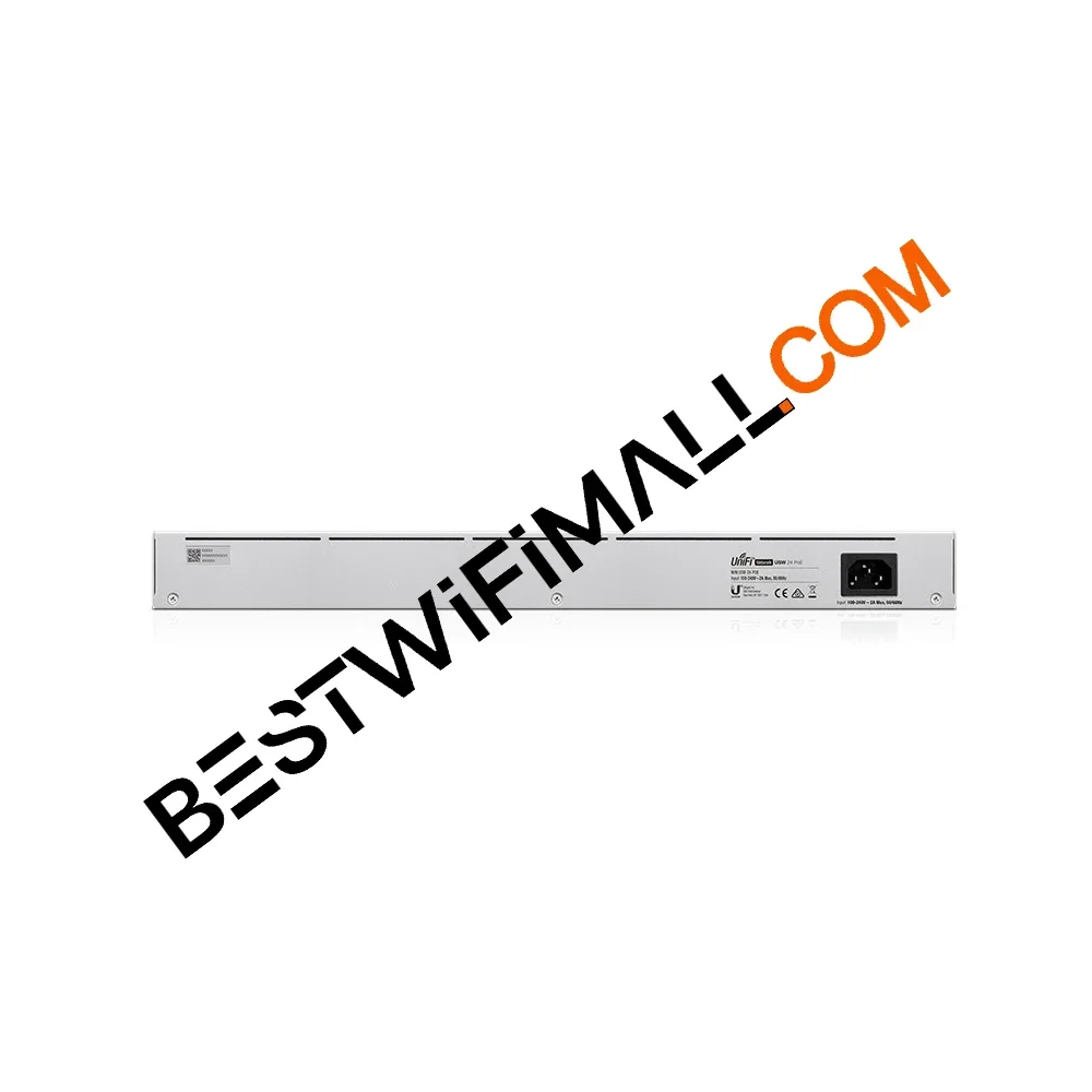 

UBIQUITI PoE Switch USW-24-POE 24 Layer 2 PoE Switch With Fanless Cooling System 2x1G SFP Ports 95W Total PoE Availability