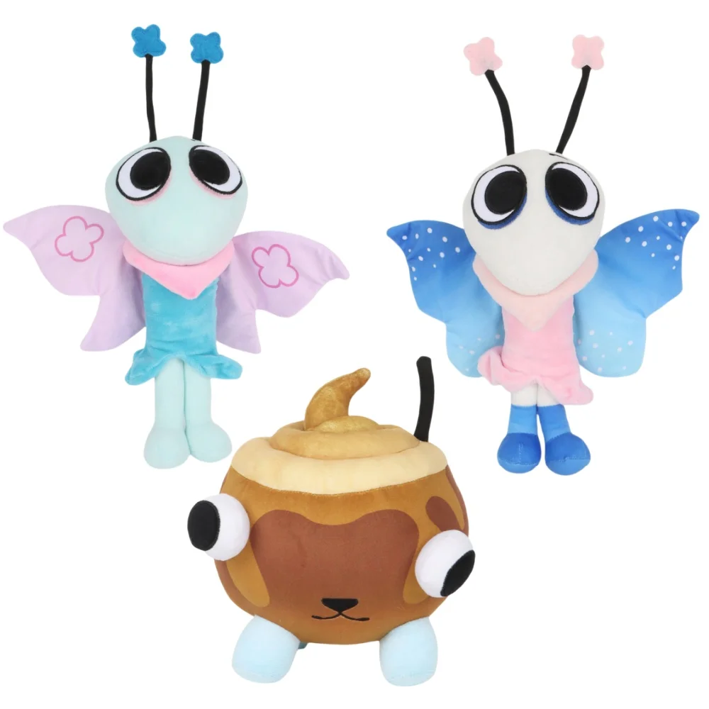 

26CM Dandy's World Plush Cute Dandy World Scrap Stuffed Horror Game Goob Pebble Plushie Soft Pillow Doll Kawaii Room Decor Toy