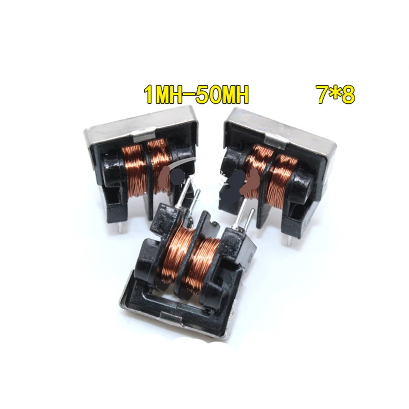 5PCS UU10.5 Common Mode Inductor Filter 7*8 5/10/15/20/25/30/35/40/45/50MH