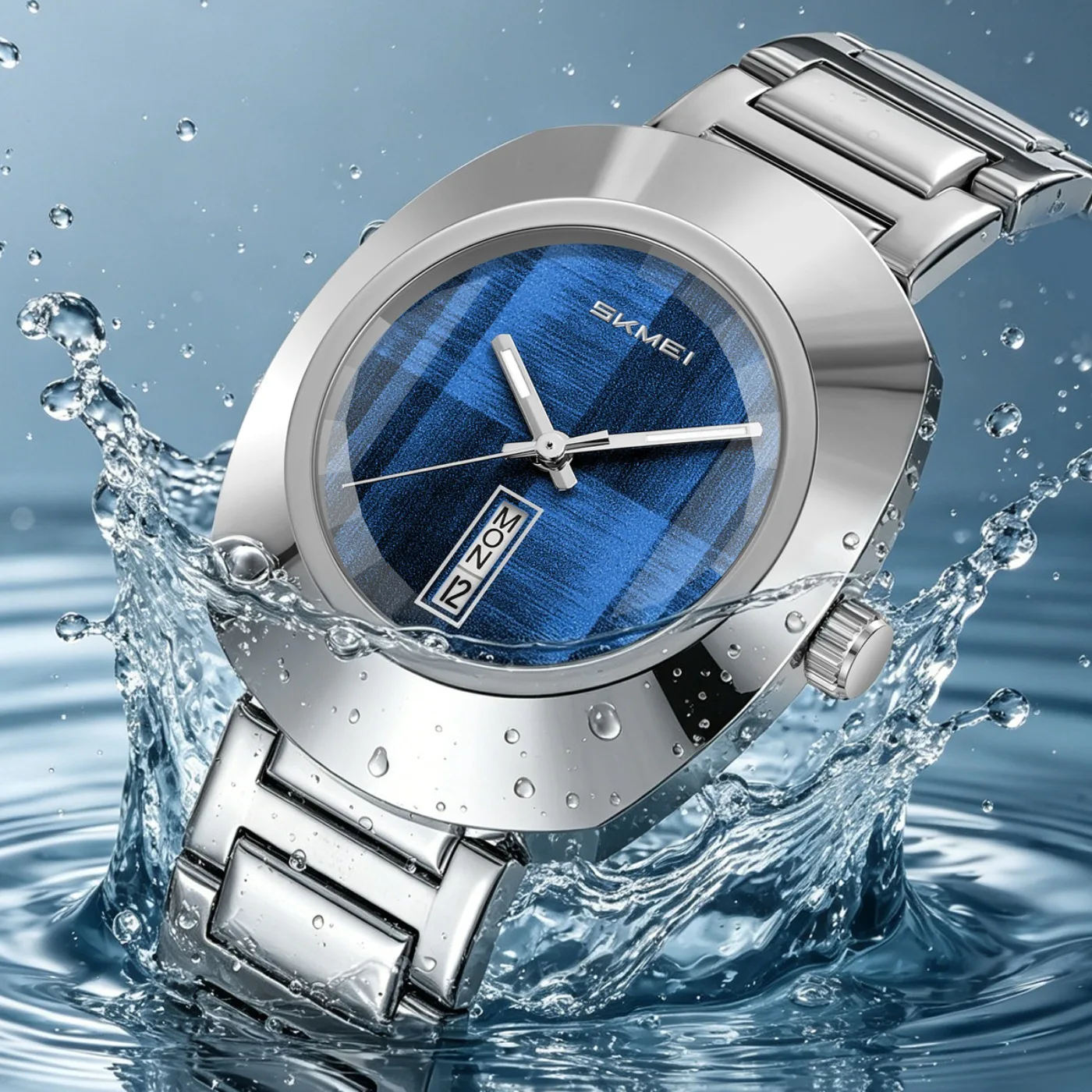 9410 New Retro Design Premium Dial Men's Quartz Watch Waterproof Weekly Calendar Business Luxury Men's Watch