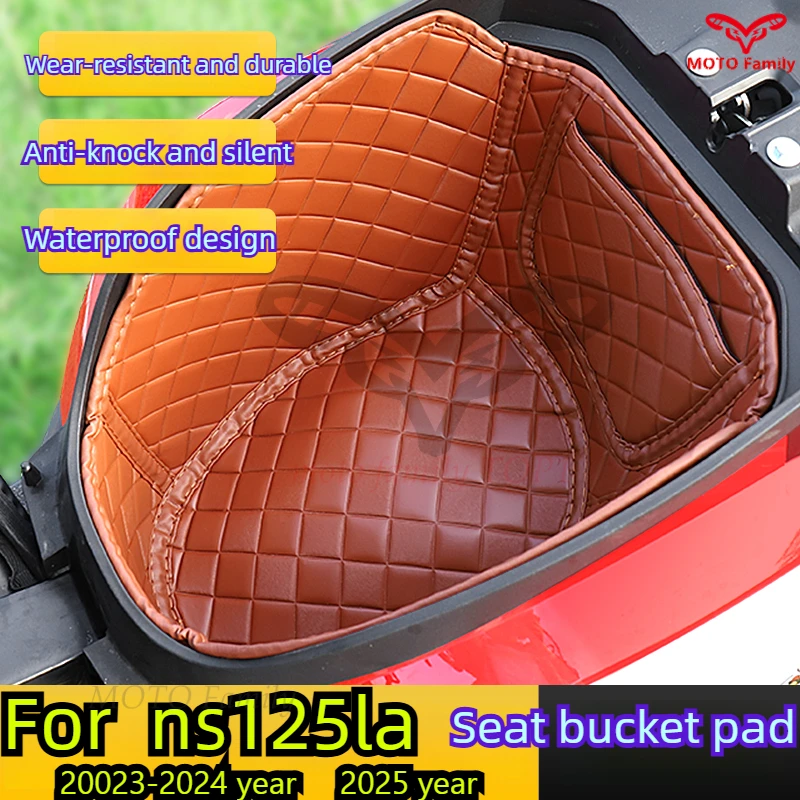 For 2023/2024/2025 year NS125LA bucket cushion la silent lining waterproof high-grade cushion shockproof wear-resistant