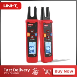 UNI-T UT256 60A AC/DC Fork Meter/True RMS Auto-Range Digital Clamp Ammeter/Electrical Universal Meter