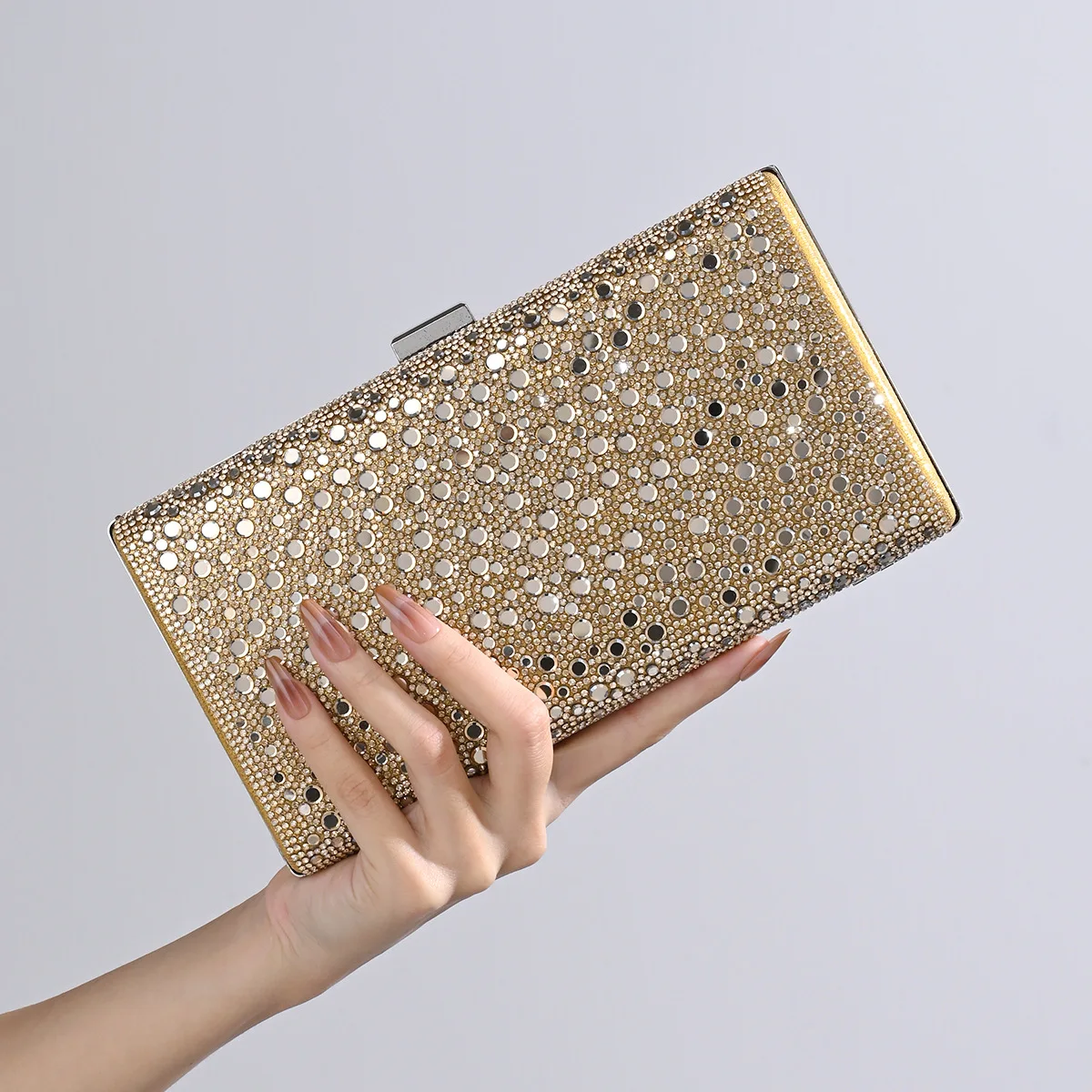 

Женские вечерние сумки, клатч, элегантная блестящая твердая металлическая пряжка, свадебное платье, вечерняя сумка, сумки для банкета и вечеринки