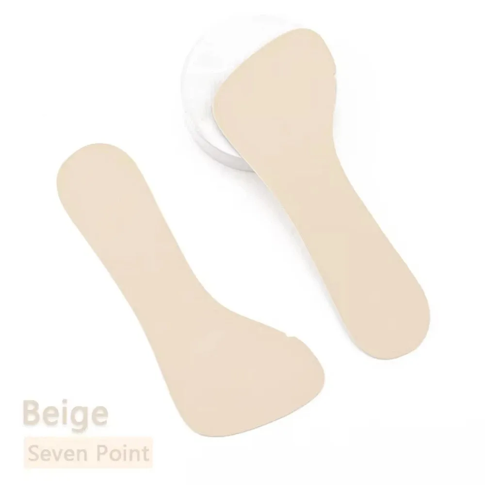 New Leather High Heels Half Pads Ultra-Thin Sweat-Absorbing Women's Insole Non-Slip Breathable Shoe Inserts That Can Be Pasted