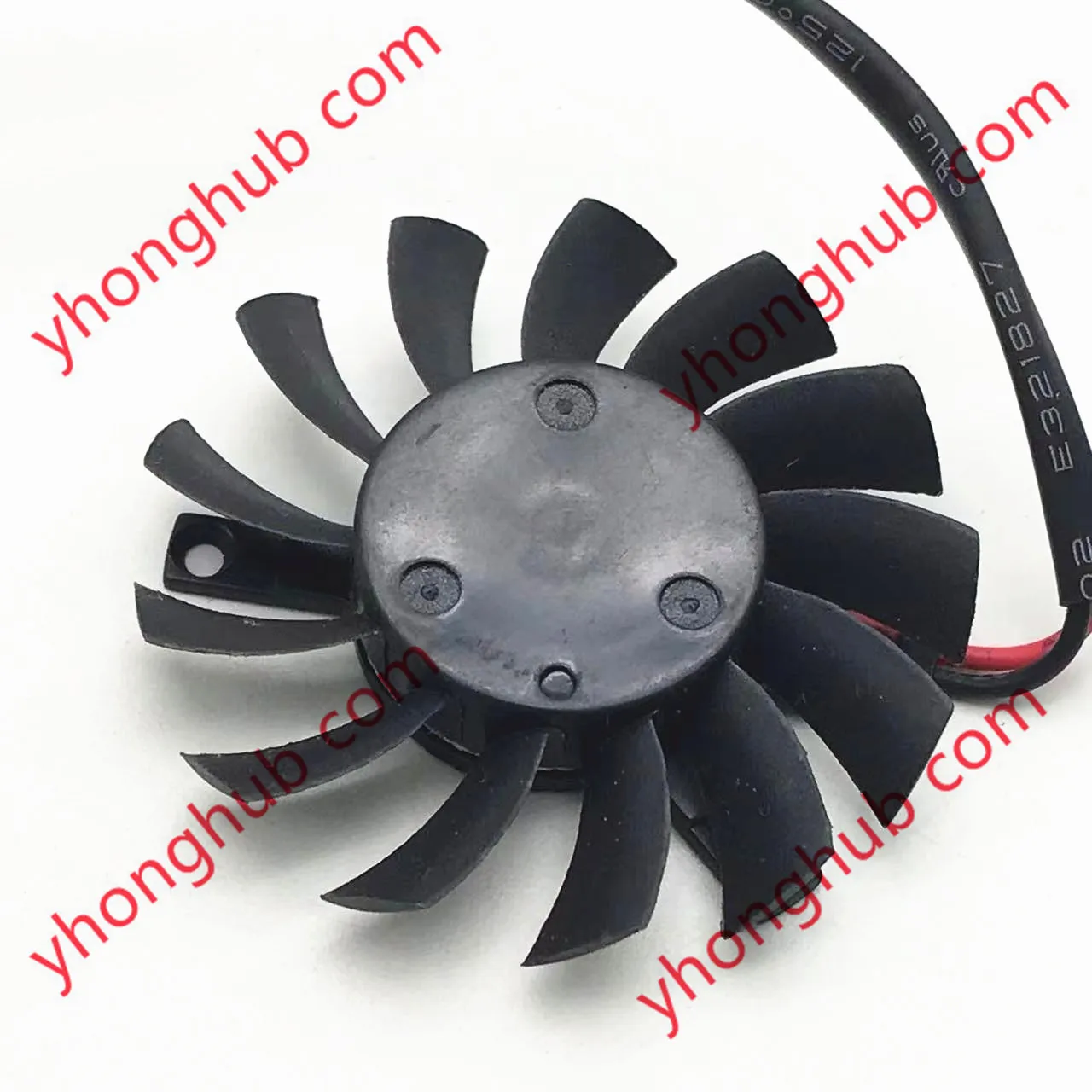 EverCool T055010SH DC 5V 0.40A Dia.45mm Hole C.T.C 35x35x27mm 2-Wire Frameless Cooling Fan