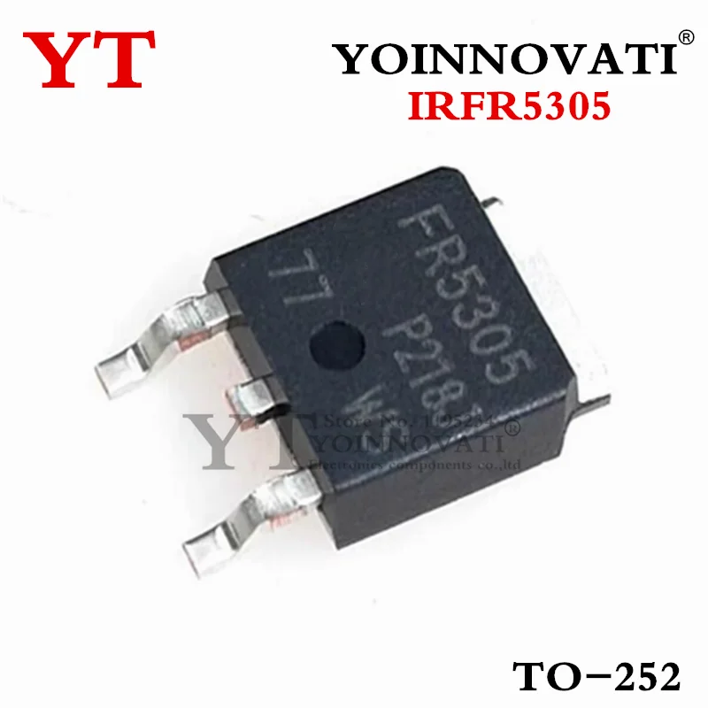 10pcs IRFR5305TRPBF IRFR5305 TO-252