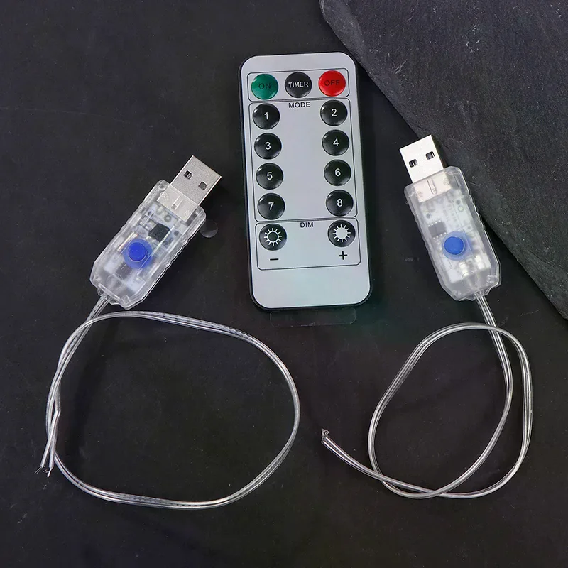 4.5V LED Strips Light Remote Controller USB Circuit Board Christmas Home Party Lighting Decoration Equipment Led Light Remote