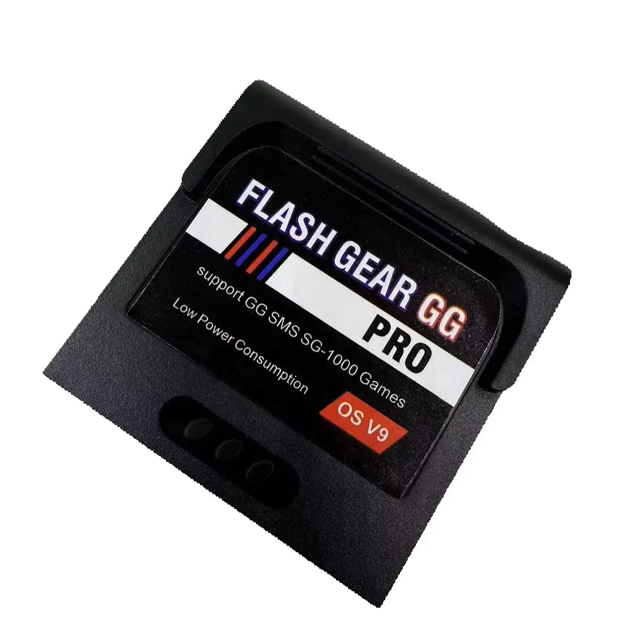 خرطوشة لعبة Flash Gear المحدثة الجديدة لعام 2024 لسلسلة وحدة التحكم Sega Game Gear GG رفض الأخطاء والصدمات