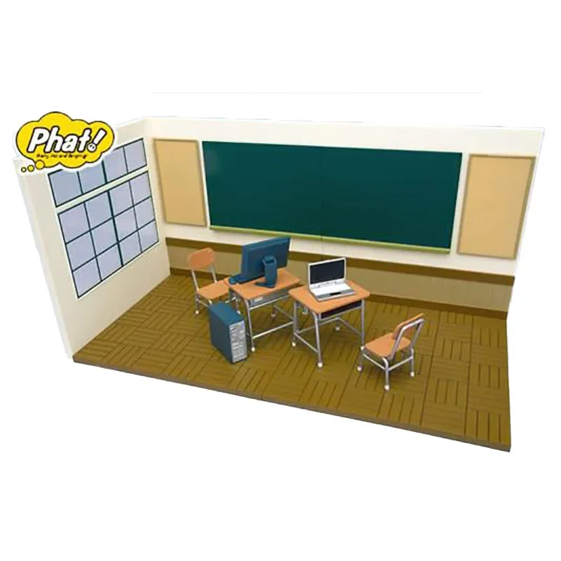 В наличии 100% Оригинальный оригинальный телефон! Сувенир для школы в ГСК, набор сценических классных письменных столов, 01 модель игрушек в подарок