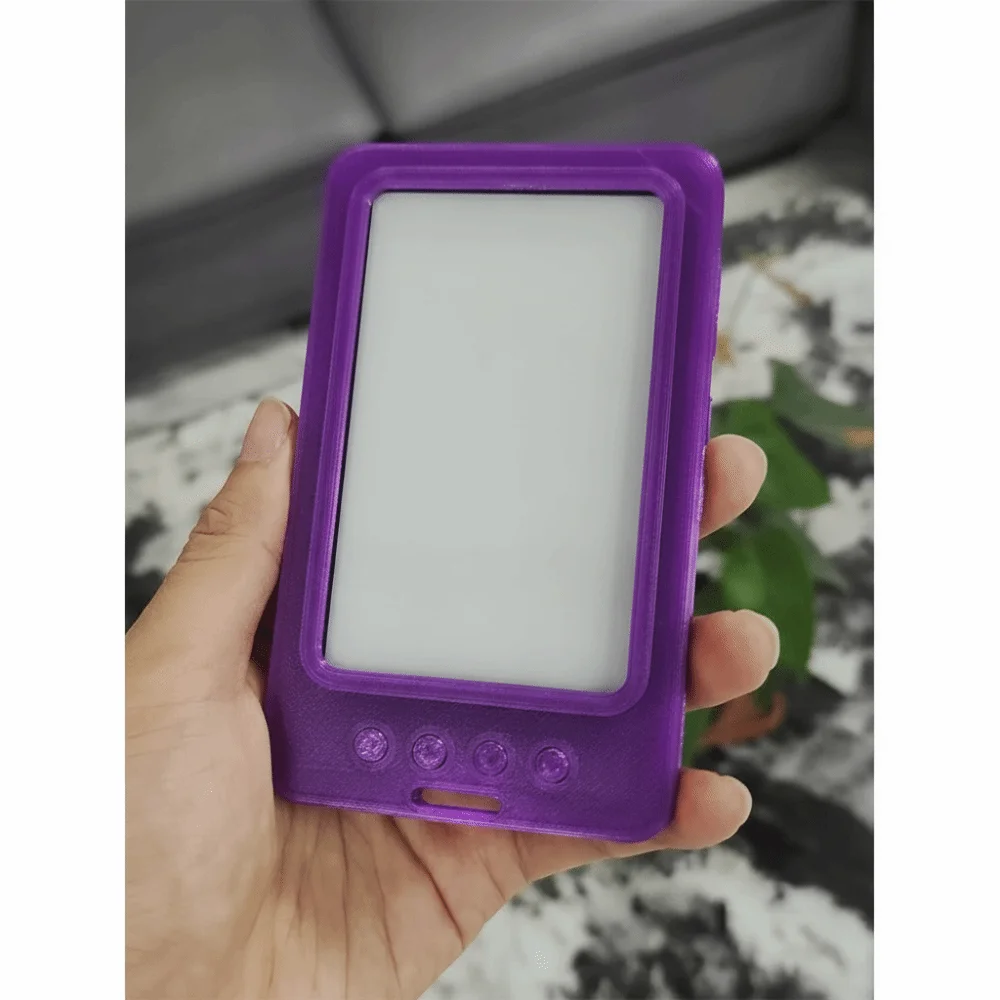 Badge-style E-Reader Case Shockproof Full Coverage Full Coverage Case Anti-Scratch Protective Cover for XTEINK X3 X4