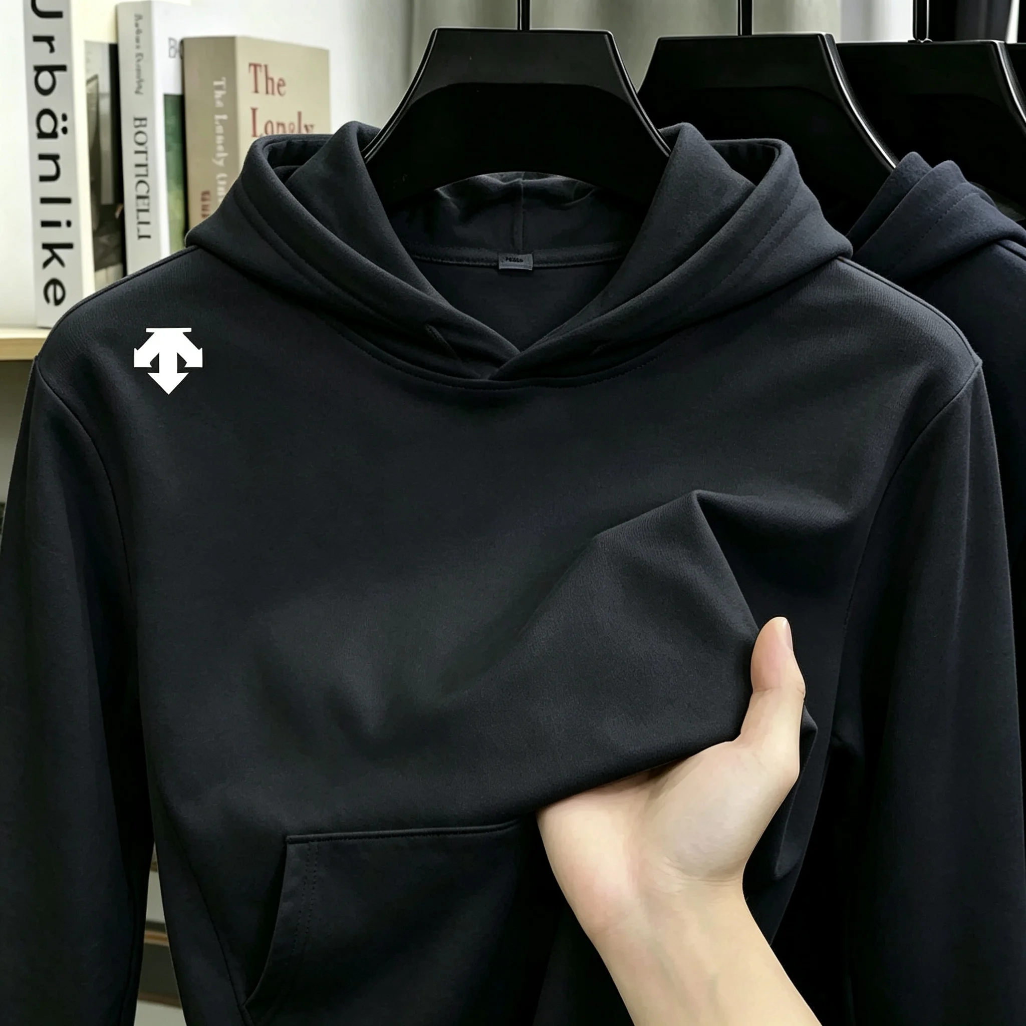 2026 New Men's Embroidered Sweatshirt - Fashionable Sports Top - Comfortable and Casual High-End Sweatshirt men clothing