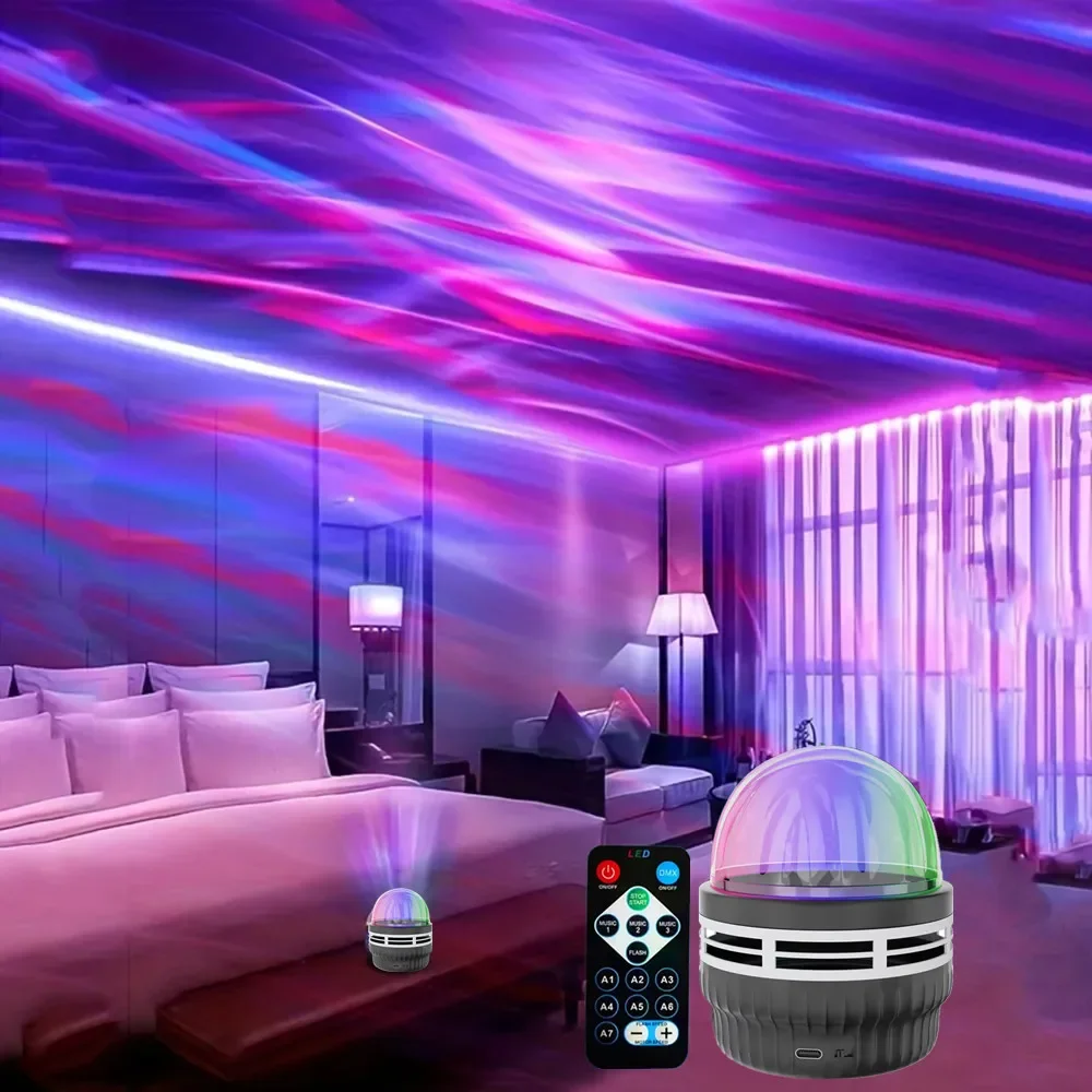 Aurora Night Lights Projector Northern Light Starry Projector Lamp with Remote Control for Home Theater Room Decor Kids Gifts