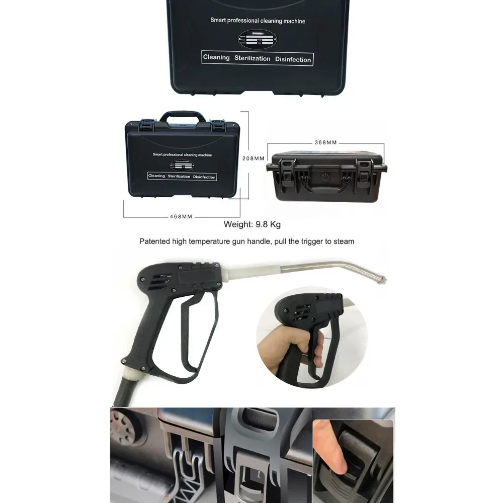 

Car Sofa Gas Stove Steam Cleaner Air Conditioner Cleaner Refrigerator Range Hood Kitchen Cleaning Air Conditioner Tool