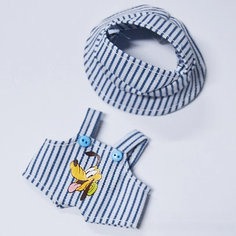 2Pcs Mini Labubu Dress Set for 10cm Doll Universal Clothes for Love Series Doll Clothes Outfit Accessories Girl Gift