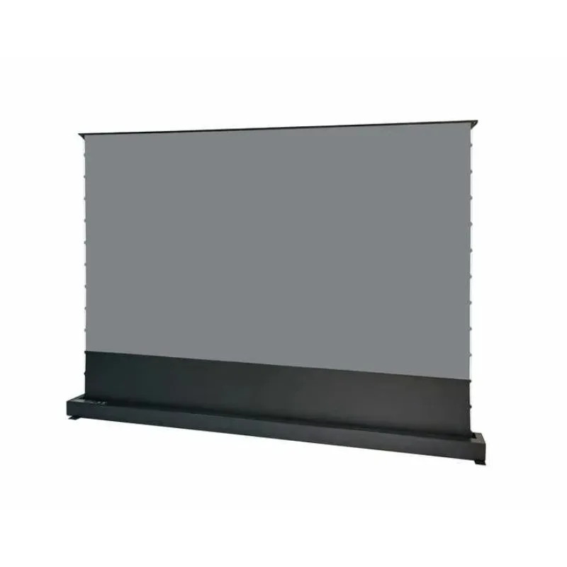100'' Motorized Floor Rising Projector Screen  Ultra Short Throw Projector Home Cinema Use