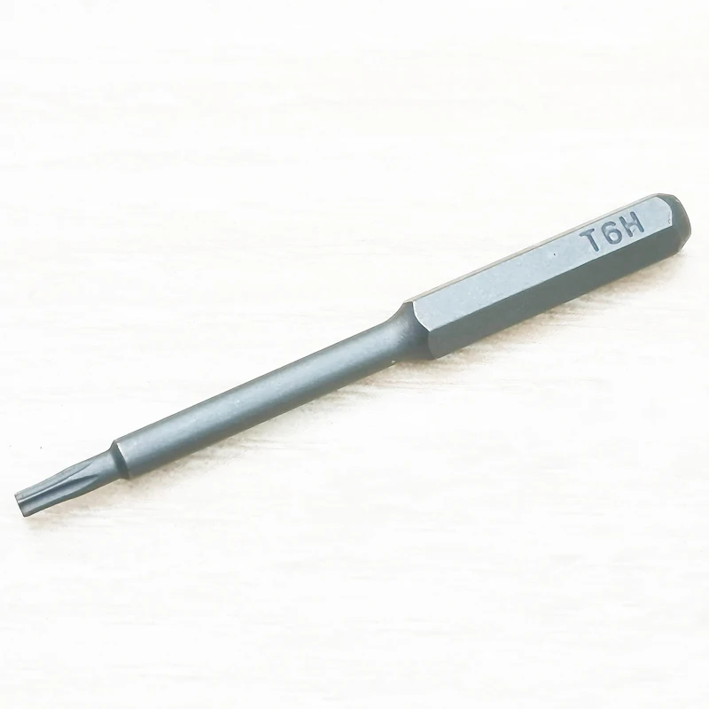 

New S2 T6H Torx Security Screwdriver Bit tip dismantling for Mac Mini A1347 A1993 A2348 Cover Case 2014-2019 HDD/SSD, 50pcs/lot