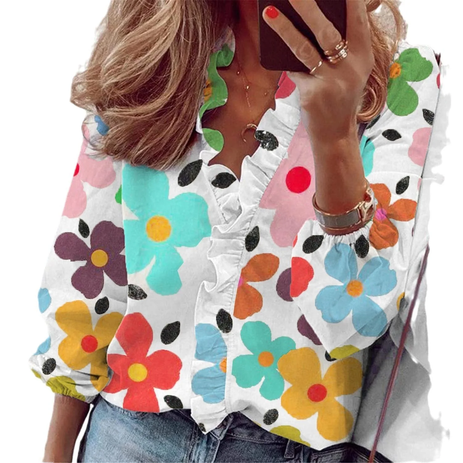 

Женская одежда Sweet Sle Long Sve с принтом irt из полиэфирного волокна, лето 2023, женская одежда премиум-класса Faion