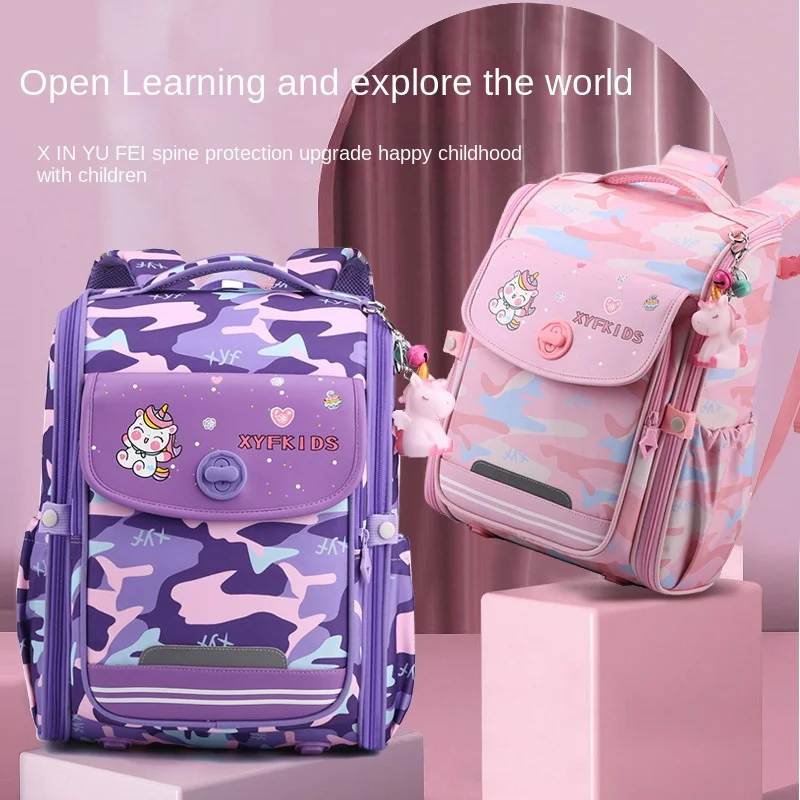 2023 New Schoolbags for Primary School Students-Large-capacity Children's Backpack for Reducing Burden and Protecting Spine