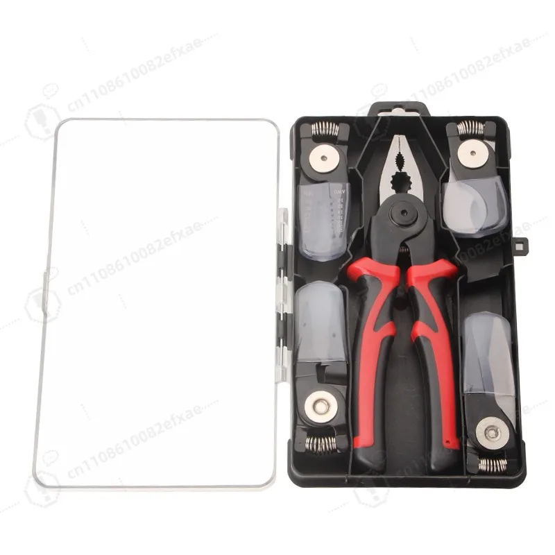 Interchangeable Pliers Kit Wire Cutter Stripper Universal Combination Pliers for Repair Work