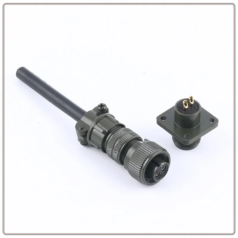 MS5015 10SL-3S MS3102A 10SL-3P 10SL-3 3 Core U.S. Military Standard Aviation Plug Connector 3 Pin 3P 10S-3