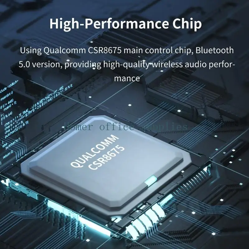 K43B Bluetooth-kompatibler 5.0 Audio-Senderempfänger CSR8675 APTX-Adapter optisch