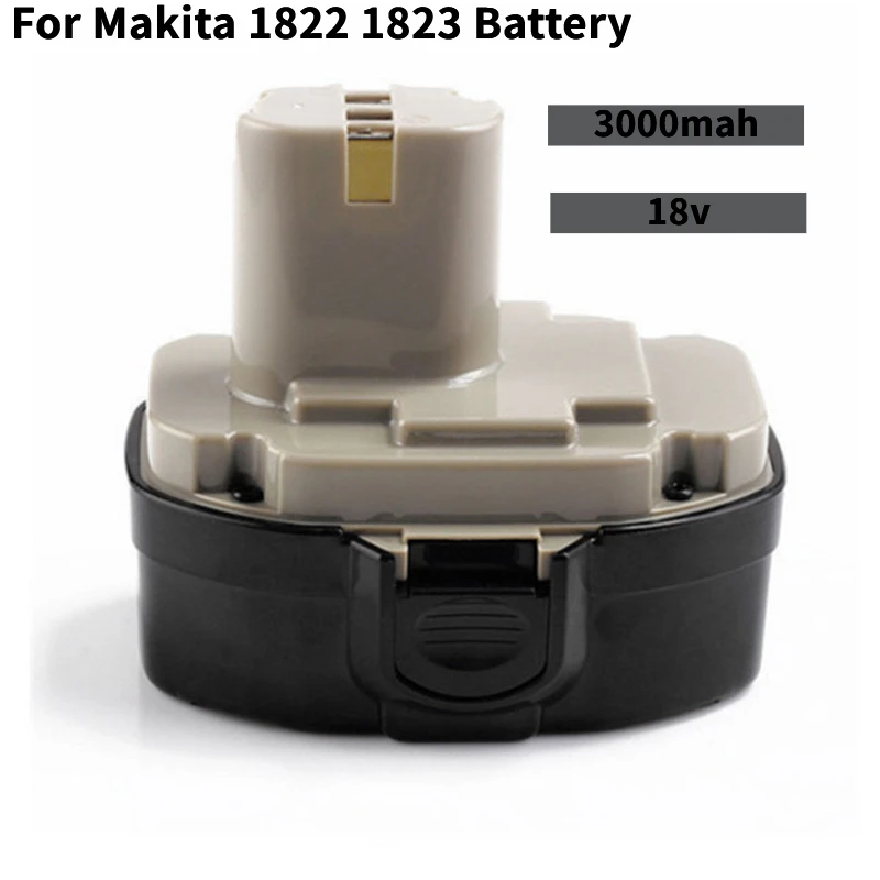 

New 18V 3000MAH Ni-MH Rechargeable Battery for Makita Replace PA18 1822 1823 1833 1834 1835 1835F 192828-1 192829-9
