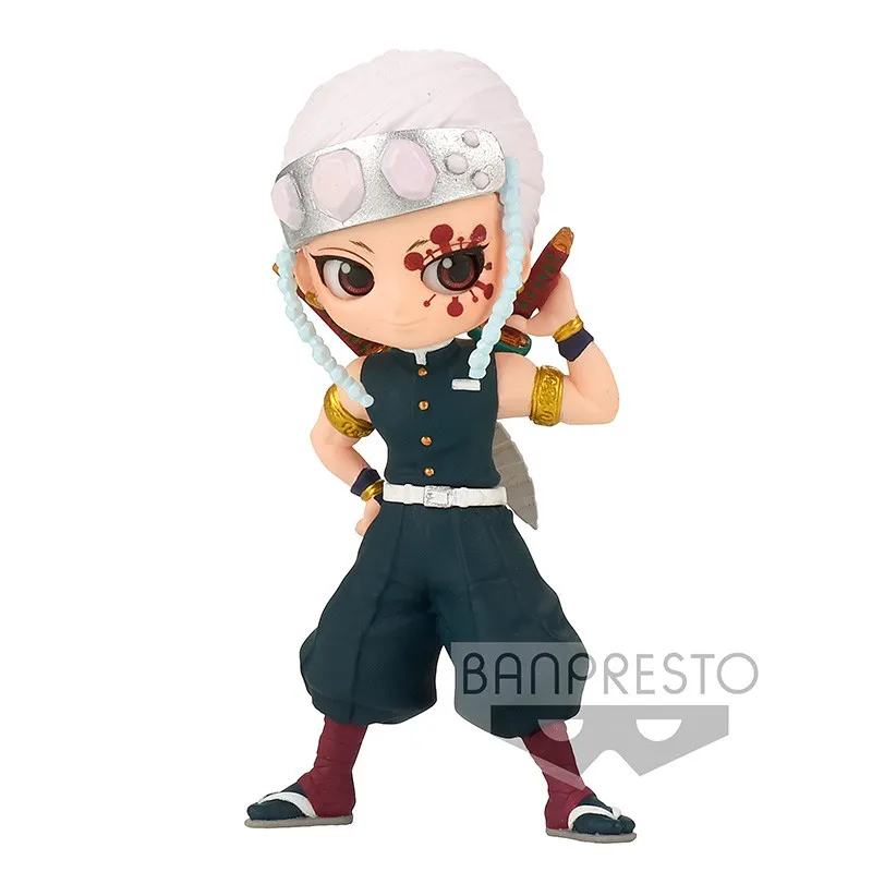 Bandai-Figurines Demon Slayer, Lunettes décroissantes à la main, Usine Qposket, Kamado Tanjirou, Kamado Nezuko, Rengoku Kyoujurou, Cadeau