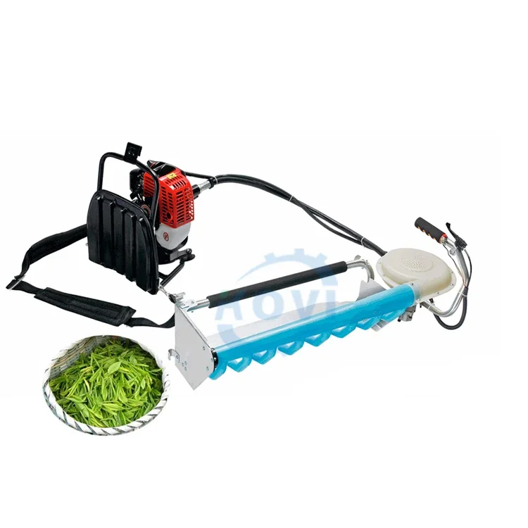 One Man Tea Leaves Plucking Bag Machine Convenient Tea Harvester Price