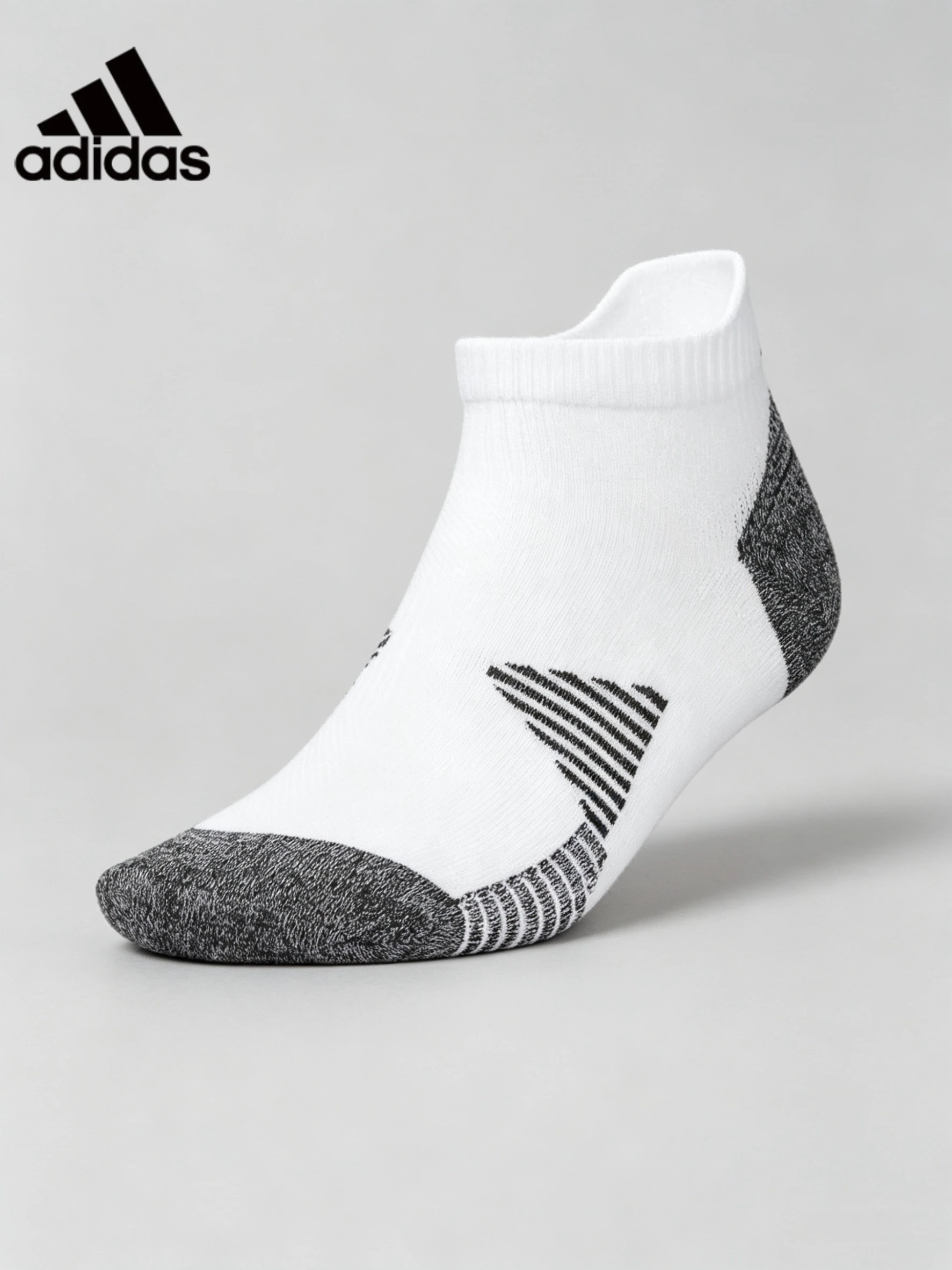 

Adidas 1 Pair Cushioned No Show Socks Breathable Low Cut Sports Socks Men Women Running Training Daily Sneaker Wear KE2450