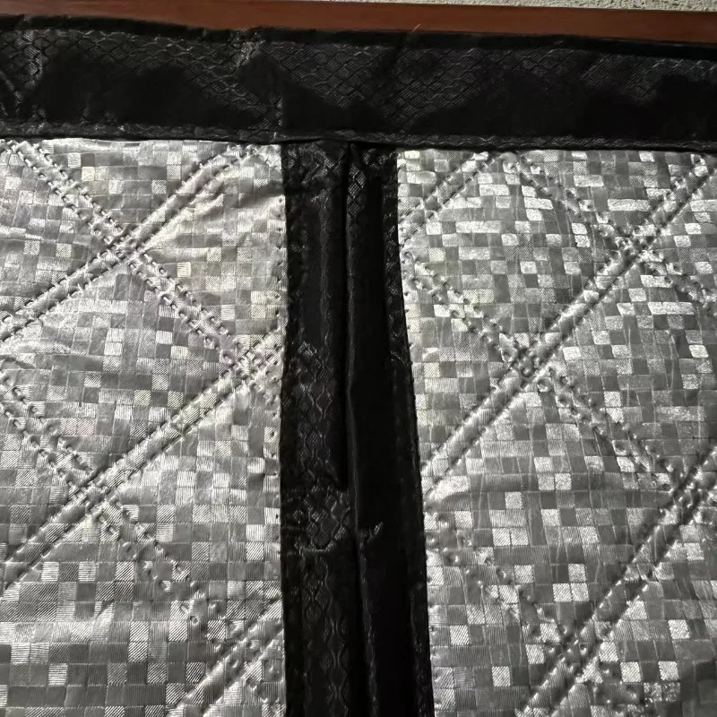 الشتاء، المغناطيس، ستارة الباب القطنية، سميكة، العزل المنزلي، قسم مقاوم للرياح، ستارة باب ذاتية التحضير مقاومة للبرد