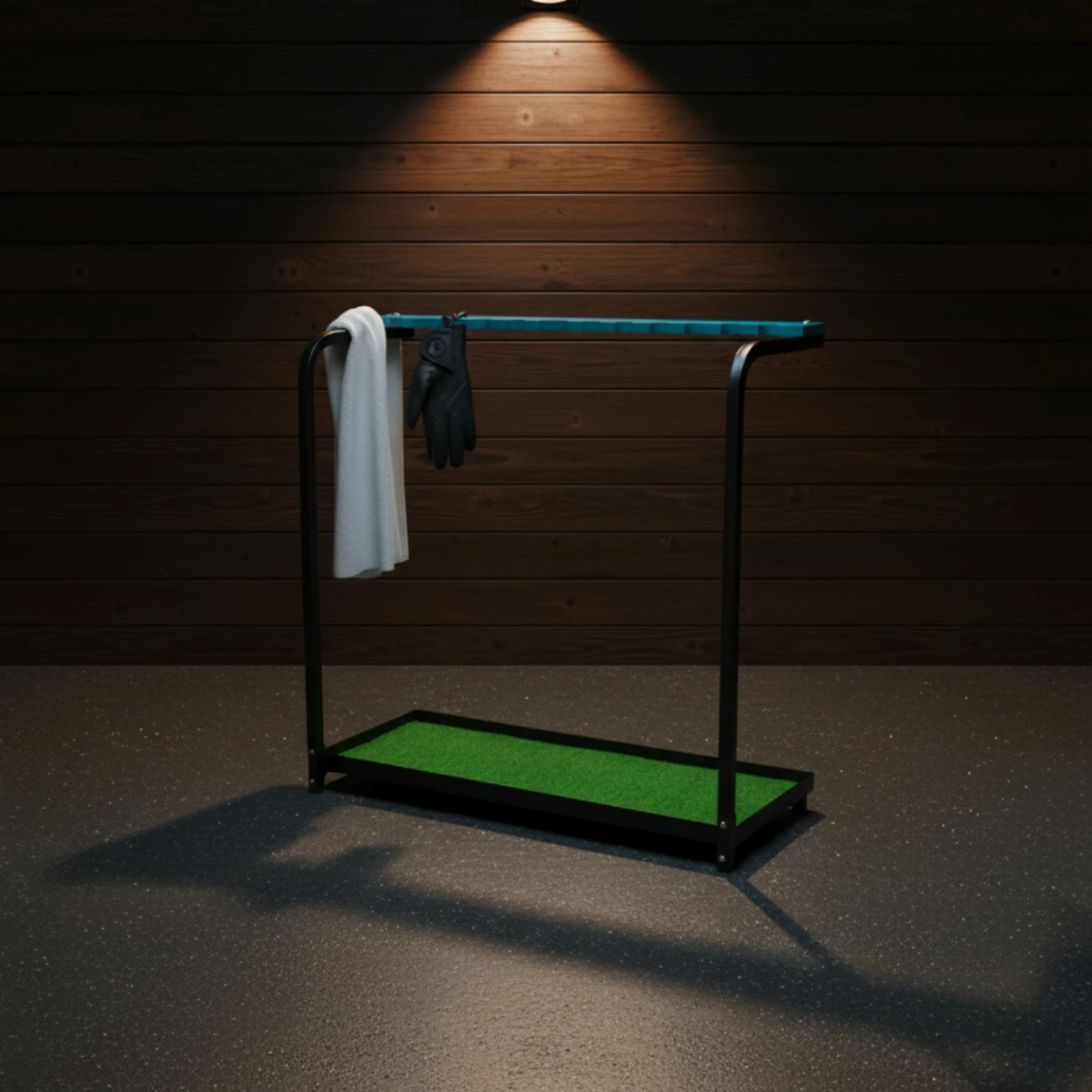 Golf Club Storage Rack Non Slip Base Organizer Easy Assembly Golf Equipment Holder for Garage