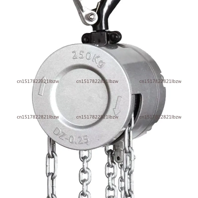 Mini Hand Chain Hoist Hook Mount 0.25/0.5 Ton Capacity 3 Meter Lift CE Certificate Portable Manual Lever Block Lifting NEW