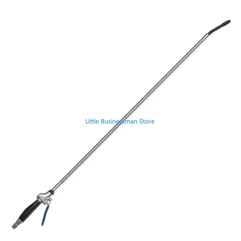 Compressed Air Dust Cleaning Tool with Metal Body, Lever Handle and Angled Tip for Vehicle and Equipment Blow Off M76A