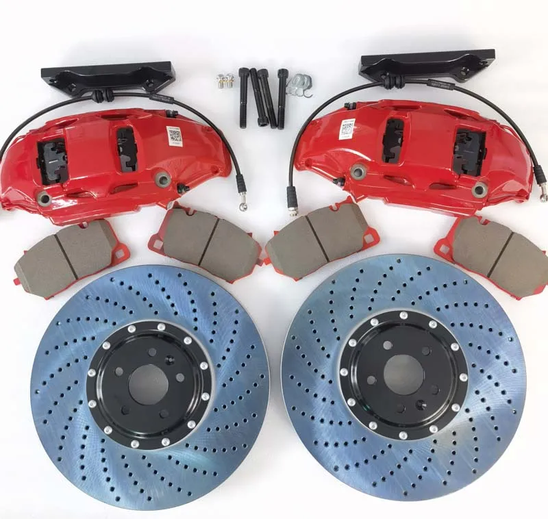 

Большой тормозной комплект Jekit, 10 горшков, 440*40 мм, комплект просверленных дисков для BMW M4 G82, передний LB