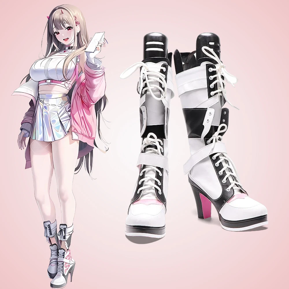 Neues Spiel Nikke Stiefel die Göttin des Sieges Konto Viper Cosplay Schuhe Halloween Aksesori Dibuat Sesuai Pesanan